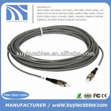 30FT solo modo al aire libre FC / PC cable de fibra óptica Patch Cord Out Comsat puerta 10m